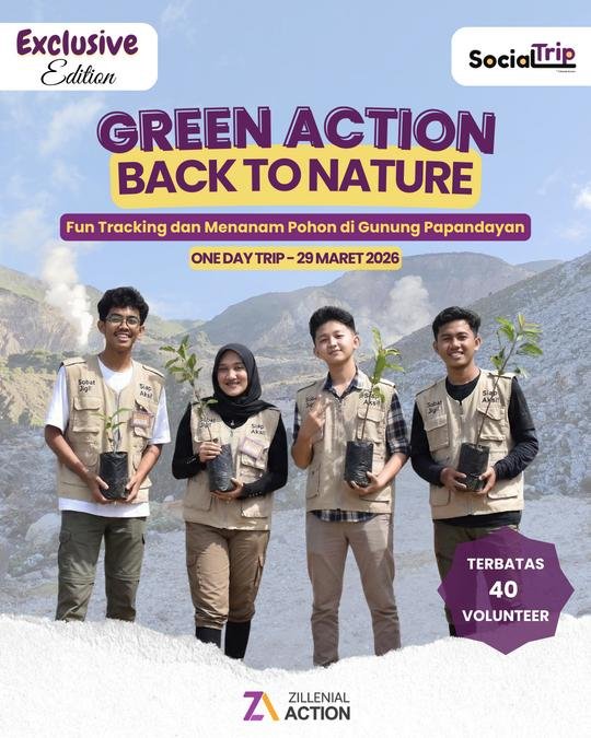 Green Action-Back to Nature Jabodetabek - Social Trip Event